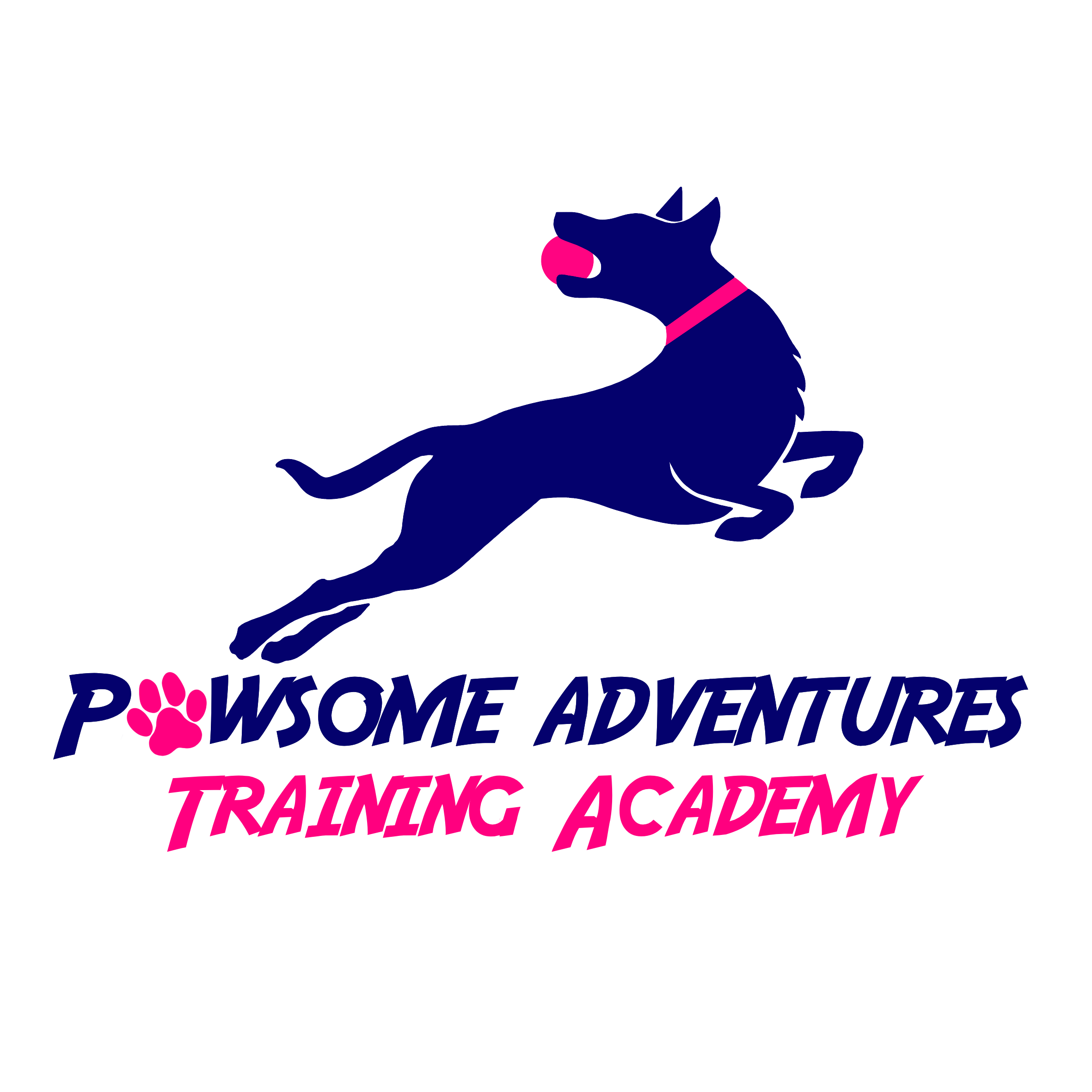 Pawsome Adventures Training Academy Logo